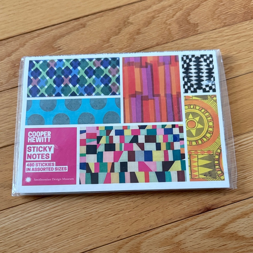 Cooper Hewitt Sticky Notes Set